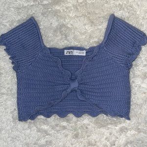 Zara Crochet Top